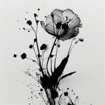 "Ink Blot Dreams" - Abstract Digital Paintings