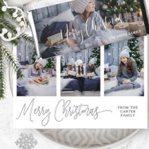 Merry Christmas Elegant and Simple Script 