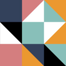 Hydraulic mosaic pattern