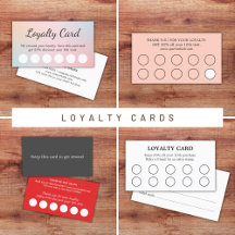 Loyalty Card Ideas