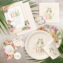 Hawaiian Luau Sweet Sixteen