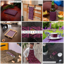 Pink Triangle Geometric Pattern 