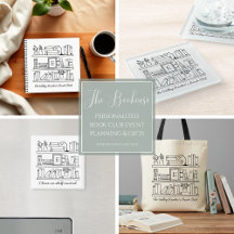 Book Club Events & Gifts - Bookshelves