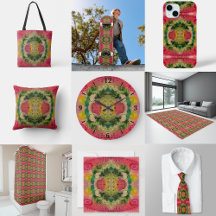 Watercolor And Ink Abstract Impressionism Art