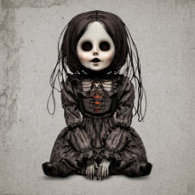 Creepy Antique Dolls Halloween Party Collection