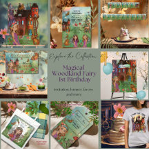 Magical Woodland Fairy 1st Birthday 