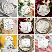 Butterflies & Wildflowers 75th Birthday Collection