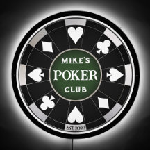 Poker Club Chip Designs