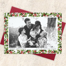 Vintage Christmas Holly Holiday Collection