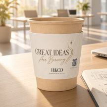 Modern Event & Corporate Coffee Cup Sleeves 