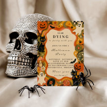 Elegant Vintage Retro Halloween Party