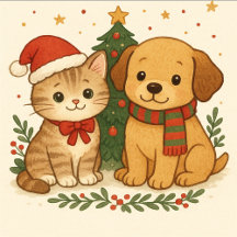Puppy & Kitten Christmas