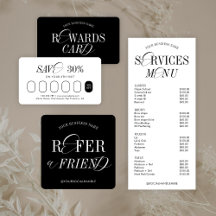 Elegant Calligraphy Nostalgia Modern Black White