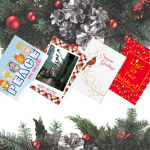 Flat Christmas Cards