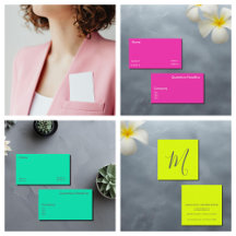 Neon  Business  cards