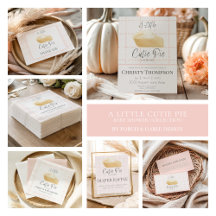 A Little Cutie Pie Fall Baby Shower 