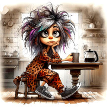 Quirky Coffee Ladie's