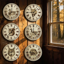 Whispers of the Wild – Animal Wall Clocks 