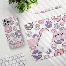 Pink and Purple Donuts - Home Decor Collection