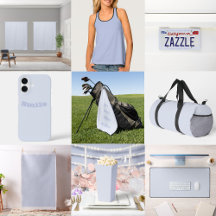 Periwinkle Gray Soft Pale White Pastel Solid Color