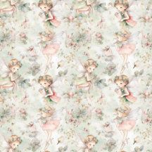 on a flower field girl butterfly in a wreath