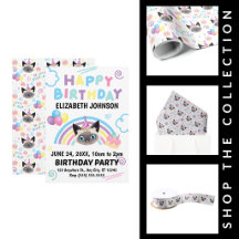 Siamese Cat Birthday Party Supplies