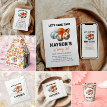  Modern Sports Kids 2nd Birthday Party Collection