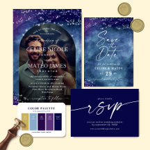 Celine •  Elegant Celestial Night Wedding Suite