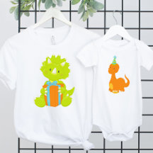 Cute Dinosaurs - Baby and Kids Clothes