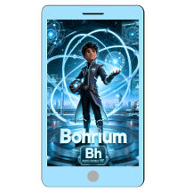Bohrium (Bh) – ATOMIVRA™ Collection