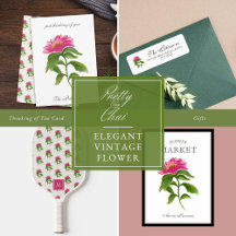 Elegant Feminine Vintage Floral Gifts For Her