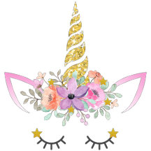 Fresh Violets   Unicorn girls Birthday