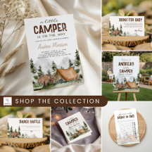 A little Camper Baby Boy Shower