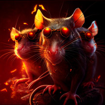 Poster Sewer Rat