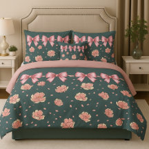 Pink Peony & Bow