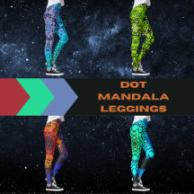 Dot Mandala Leggings