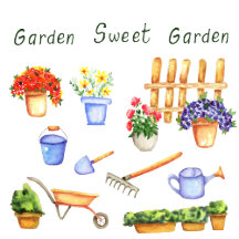 Sweet home and garden collection