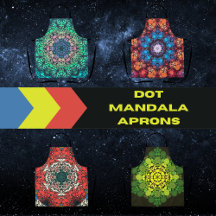 Dot Mandala Aprons