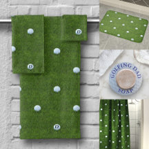 Golfing Dad Green Bathroom Decor Gifts