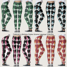 Birthday Zodiac Gnome Leggings