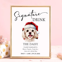Christmas Maltese Dog Personalized