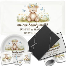 We Can Bearly Wait Baby Shower Supplies