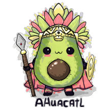 Ahuacatl Aztec Warrior