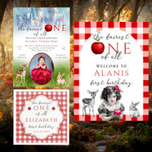 Fairest One Of All 1st Birthday Princess Fairytale