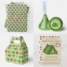 Camping Tent Birthday Party Collection