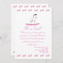 Pink and White Rocking Horse Theme