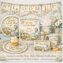 “Goose is on the Way Baby Shower Collection”