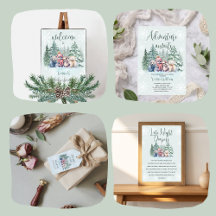 Winter Forest Animals 