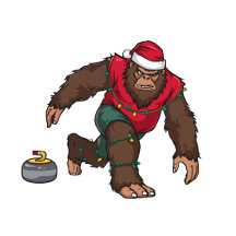 Funny BigFoot Christmas Gift 
