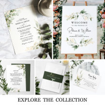 Elegant Eucalyptus Foliage Wedding Suite